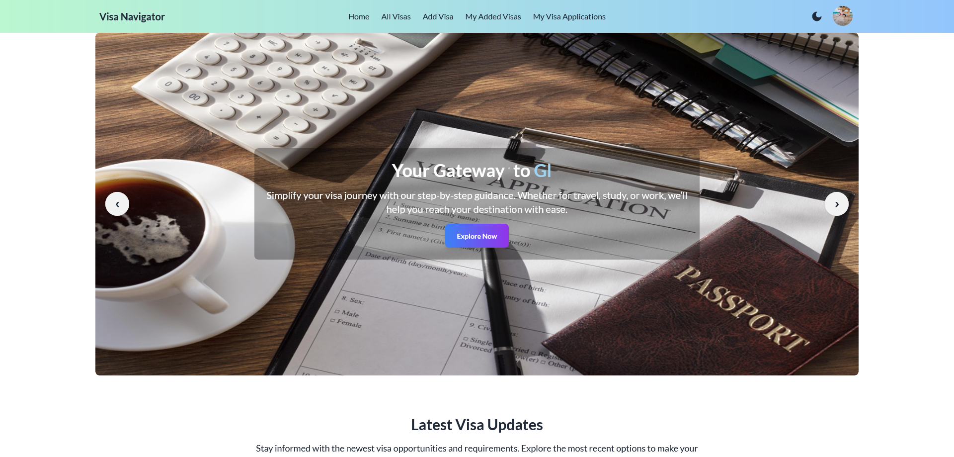 Visa Navigator